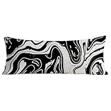 【Entretien Facile】: Cette taie d'oreiller extra large est facile à entretenir. Elle peut être lavée en machine en cycle délicat et séchée au sèche-linge à basse température. Sa douceur et sa forme resteront ainsi intactes, pour un confort durable