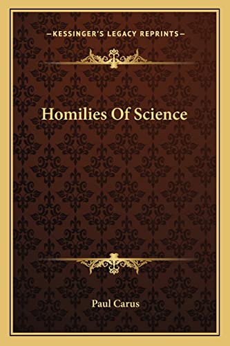 Homilies Of Science