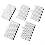 Für Conga 7690 Immortal Max M Filter, waschbar für HEPA-Ersatzteil-Set für Saugroboter, für einfache Installation, Reduzierung von Tierhaaren und Staub, Haushaltsreinigungszubehör, Packungen