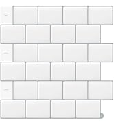 DEWOO Teal Green Peel and Stick Subway Tile Backsplash Self Adhesive