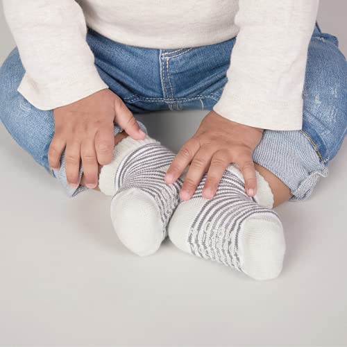 Fruit Of The Loom FL00824-600-AMZ Baby 14-Pack Grow & Fit Flex Zones Cotton Stretch Socks thumb #4