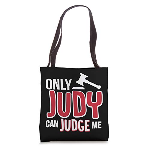 Bolso tote Only Judy Can Judge Me miniatura 1