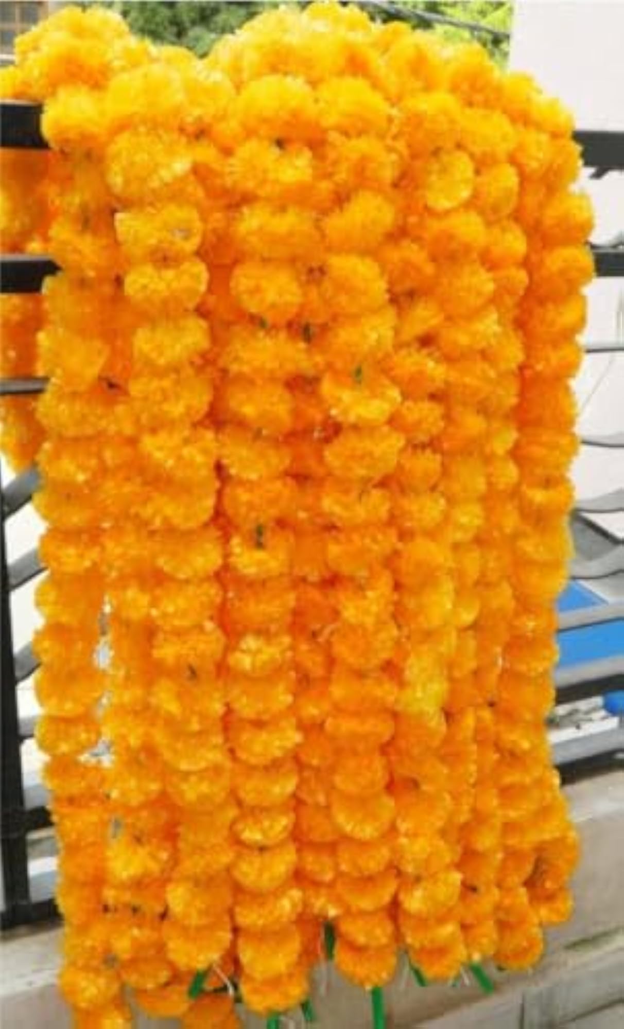 Marigold Toran Festive Wall Decor Room Decor Yellow