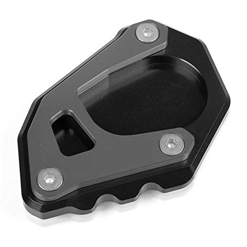 DShanLa Neue Motorrad-Zubehör CNC Seitenständer Vergrößern Platte Ständerverlängerung Fit for KTM 790Adventure R 790 Adventure S 2019 2020 DShanLa (Color : Black Gray)