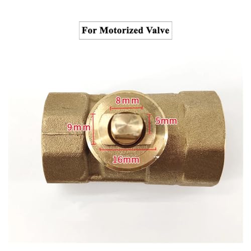 Corps de vanne en laiton DN50 2 pour motoriser le chauffage - 4