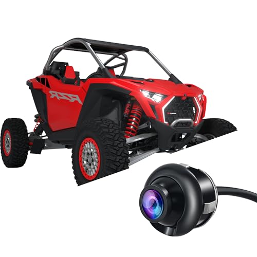 VOUTRAK RZR Front Camera, 170° Angle with 720P HD Day & Night Version, IP67 Waterproof, for 7'' Ride Command, Compatible with Polaris RZR PRO XP/R/S, XP 1000, Turbo S/R, XP Turbo (Replace #2884432)