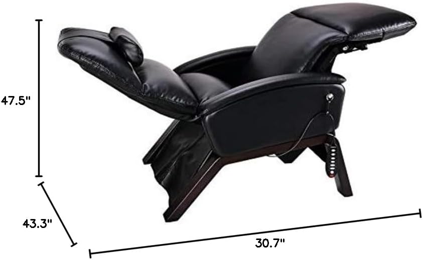 Svago Lite Zero Gravity Recliner Chair (Brown)