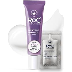 RoC Brightening 5 in 1 Eye Cream Multi Correxion Even Tone + Lift, 0.5oz | 0.5 oz Under eye cream for under eye bags & dark circles, brightening moisturizer, hypoallergenic, ophthalmologist tested