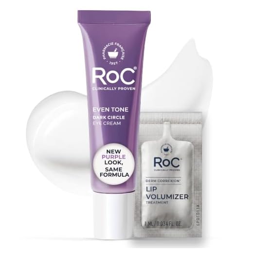 RoC Multi Correxion 5 in 1 Anti-Aging Eye Cream for Puffiness, Under Eye Bags & Dark Circles, Skin Care Treatment with Shea Butter, Stocking Stuffer, 0.5 Fl Oz (Packaging May Vary)