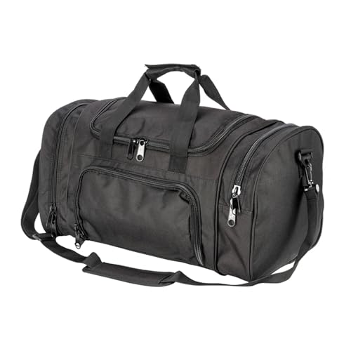 Lightweight Sports Travel Duffel Bag For Men And Women Carry-on Luggage Gym Bag For Women Men(Black)