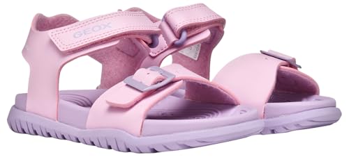 Image of Geox Madchen J Sandal Fusbetto GiSandal, Pink Lilac, 6 US