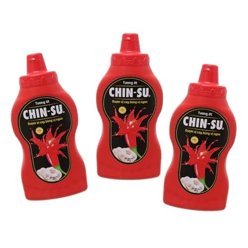 CHINSU Chilisauce – 3er Pack – Süß Scharfe Chili Sauce aus Vietnam – OG ASIA – 3x 250g