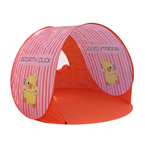 Jubepk Tienda de campaña de playa, refugio solar plegable con protección UV para 2-3 personas, fácil de playa, para parque, patio, césped, fiesta de verano, picnic, senderismo, viajes, vacaciones