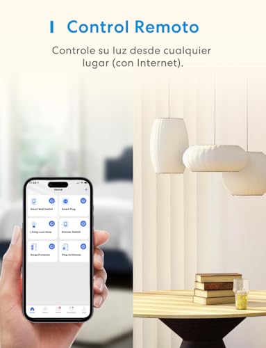 Meross MSS815 - matowy przełącznik Wi-Fi, podtynkowy, 2 sztuki, neutralny wymagany, sterowanie światłem, zużycie energii i programator czasowy, kompatybilny z HomeKit, Alexa, Google Home i Home