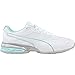 PUMA Women's Tazon 6 Wn Sneaker White-Island Paradise Silver, 9 M US