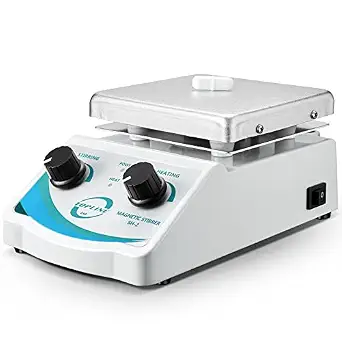 SH-2 Hot Plate Magnetic Stirrer Mixer Dual Control with 1 inch Stir Bar