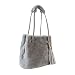 VALICLUD Damen Hobo Tasche Kunstpelz Umhängetasche Fuzzy Geldbörse Eimer Tasche Handtasche Einfarbig