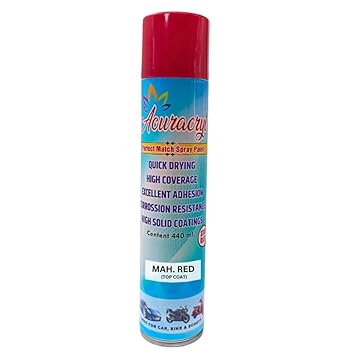 Spray Paint Mah.Red, Compatible for Mahindra Red Tractors All Models, Spray Paint 440 ml (Pack of 1)