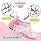 WAWSAM Kinder Strandschuhe Mädchen Meerjungfrau Schwimmschuhe Aqua Schuhe (Rosa-U, Toddler, Numeric_30, Numeric_Range, eu_Footwear_Size_System, Numeric_31, medium)