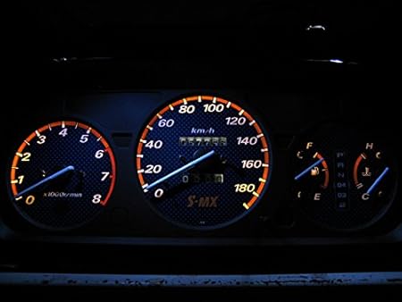 Amazon S Mx メーター用超拡散ledセット カラー スーパーホワイト Rh1 Lw メーターパネル 車 バイク