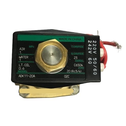 Électrovanne ADK11-20A valve de commande pour fluide industriel DC24V - 2