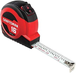 CRAFTSMAN Tape Measure, Self-Lock, 16-Foot (CMHT37216S)