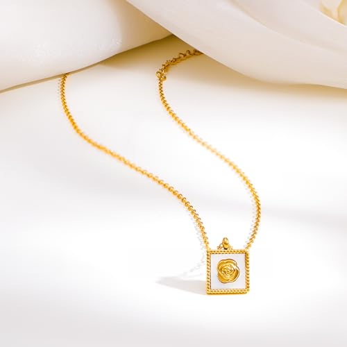 Image of Rubans Demi Fine Stainless Steel Pendant Chain Daily Gift for Women & Girls