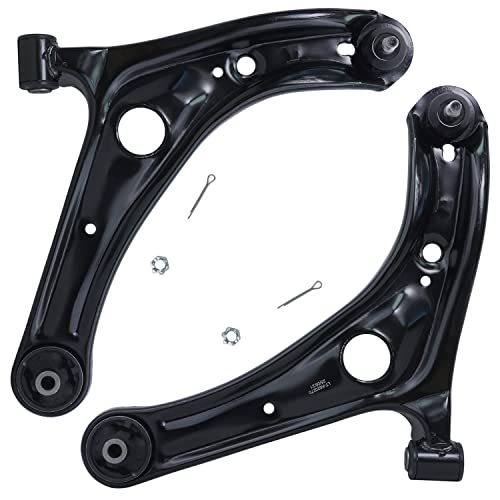 Image of Detroit Axle -Front End 6pc Suspension Kit for 2004 2005 2006 Scion xA xB 2 Front Lower Control Arms with Ball Joints Replacement 2 Sway Bar Links 2 Outer Tie Rods