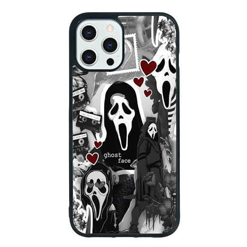 qizjio Horror Anime Phone Case Shockproof Protective Halloween Phone Cases for iPhone 12 Pro Max