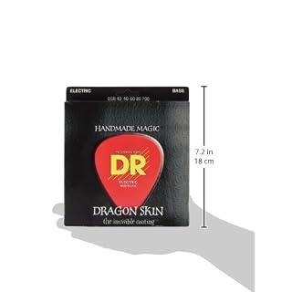 DR String DSB-40 Dragon Skin Jeu de cordes pour guitare basse – Image 2
