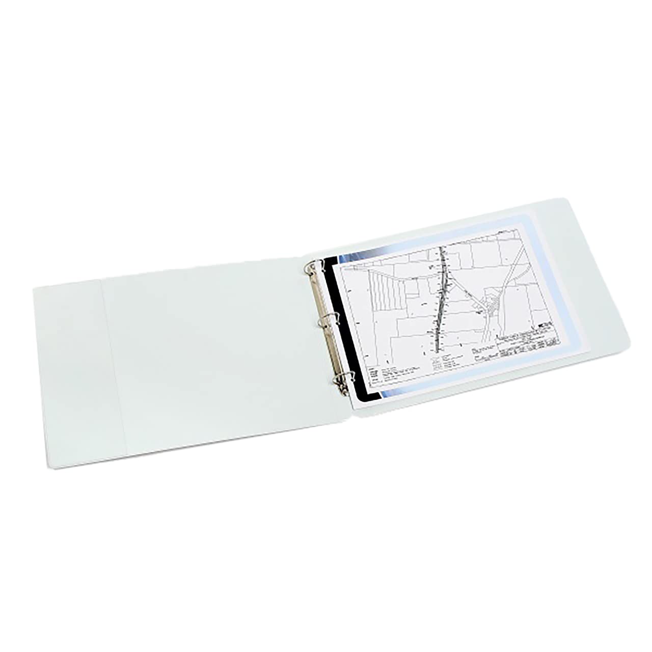 Marbig Raccoglitore ad anelli Clearview A3 Paesaggio 3D 32mm