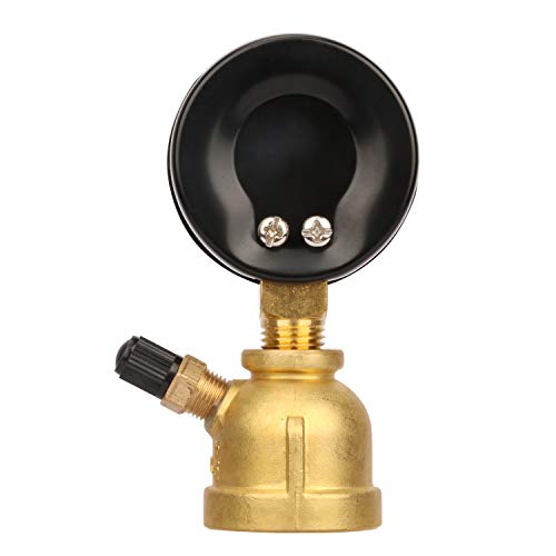 MEASUREMAN 2" Forged Brass Gas Pressure Test Gauge Assembly, 3/4" FNPT Connection, 0-30psi, +/-3-2-3% Accuracy by MEASUREMAN - Image 4
