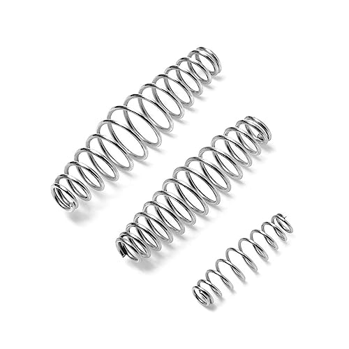 DAGROD SeroNi Resorte de compresión de Acero for podadora, Tijeras de Alta Elasticidad, Accesorio de resortes, 3 tamaños, Piezas de Herramientas de poda de jardín(M 5pcs)