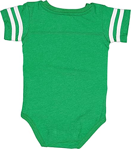 RABBIT SKINS Baby Soft Short Sleeve Football Bodysuit (4437)2