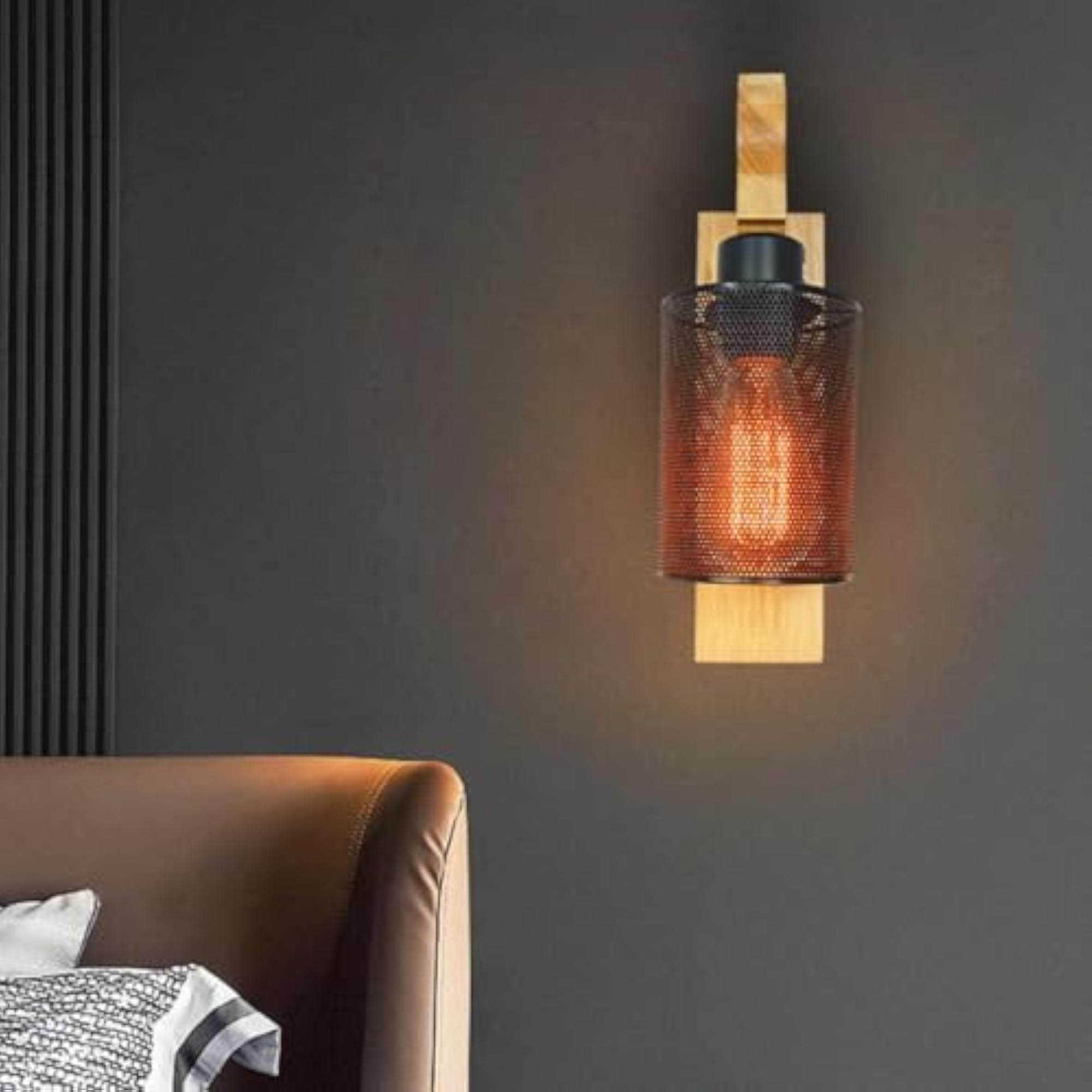 Vintage Style Wall Light Fixture for Living Room