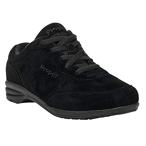 Image of Propet Womens Washable Walking Walking Sneakers Athletic Shoes - Black
