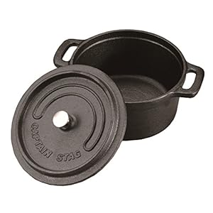 キャプテンスタッグ(CAPTAIN STAG) ココット ダッチオーブン 鋳鉄製 シーズニング不要 オーブン対応 UG-3035/UG-3036/UG-3037/UG-3040