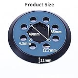 Replacement Backing Pad for DeWalt DCW210N DWE6423/6423K DWE6421/6421K DCW210B, 125mm/5 inch Sanding Pads for Dewalt Sander Polishing N329079 DWE64233 RSP54 - Image 2