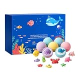 Bombes De Bain Enfant Avec À L'Intérieur | 12 Pièces Thème Produit Douche - Set De Boules ...