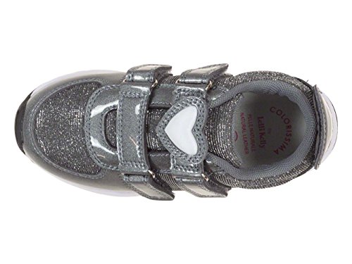 Sneaker Colorissima in vernice grigia N. 25