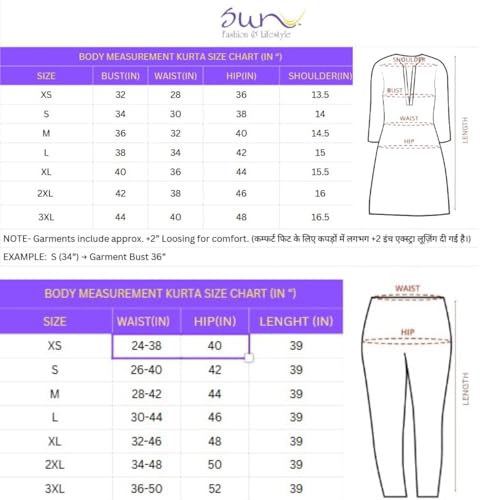 Image of Sun Fashion And Lifestyle Women's Rayon Stitched Butti Handblock Print Calf Length Casual Straight Kurta Set (KP49 Black)