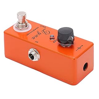 Pédale d’effet de guitare, pédales d’effets portables True Bypass Orange MXR Durable pour jouer - Les Beatles, Paul McCartney, John Lennon, RIngo Starr, George Harrison