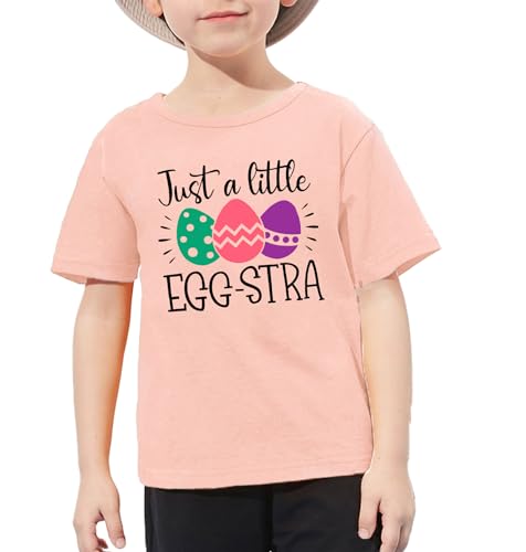 Image of Easter Shirt Toddler Boys Girls Funny Bunny Graphic Tee Kids Easter Rabbit Short Sleeve Gift Tops