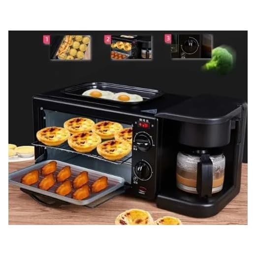 Máquina 3 em 1 para Café da Manhã