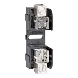 Mersen 20305 Class H and K Spring Reinforced Fuse Block with Box Connector, #2-14 Wire Range, 30 Ampere, Adder