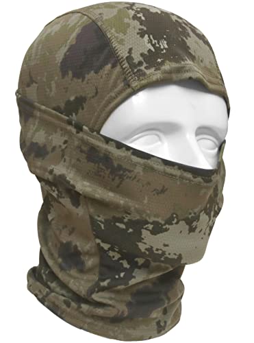 Dhana Style 3Way バラクラバ アーミー 目だし帽 ・ タクティカル フェイスマスク/ミリタリー 迷彩 ヘッドウェア サバイバルゲーム・自転車・バイク・アウトドア BXB (オールテレーン)