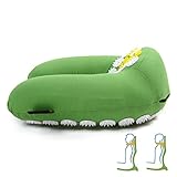 ZenGuru Best Acupressure U-Shaped Neck Pillow - Sale - Effective Remedy for Neck & Shoulders Pain and Stress Relief - with Magnet Therapy - Lifetime Money Back (Green)