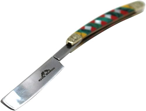 Miniatura 2 de Colección Barber Straight Razor Style Manual Plegable Cuchillo.. (Rojo)