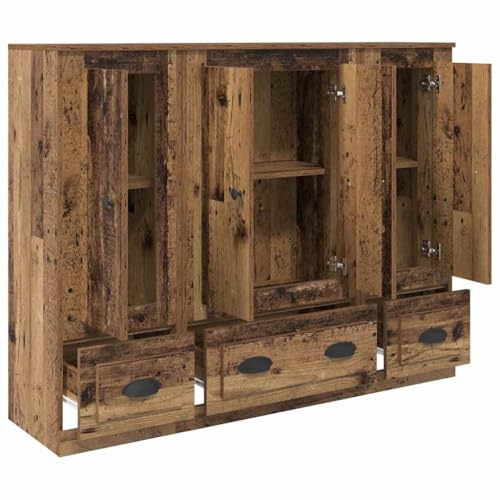 Highboard elegante de 132 cm para transformar tu comedor en un espacio de diseno 7