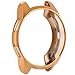 Greaciary Soft TPU Cover Compatible for Samsung Galaxy Watch 42mm Case 2018(for SM-R815 and SM-R810),2Pack Shockproof Case Cover Bumper Protector Rose Gold
